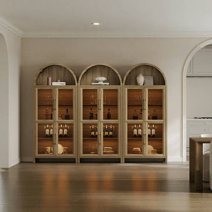 Helio Display Cabinet with Glass Door