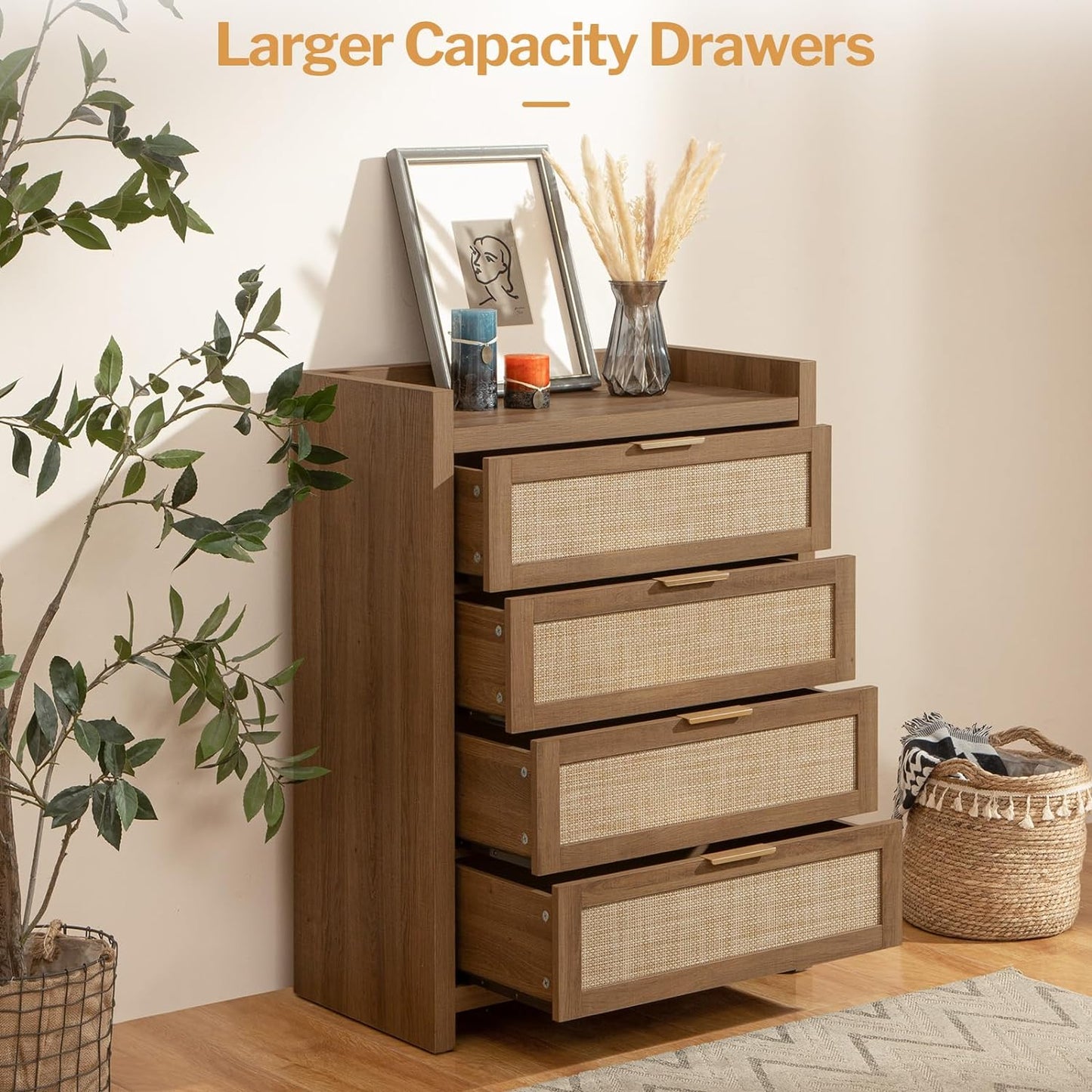 Savanna Dresser, 4 Drawers