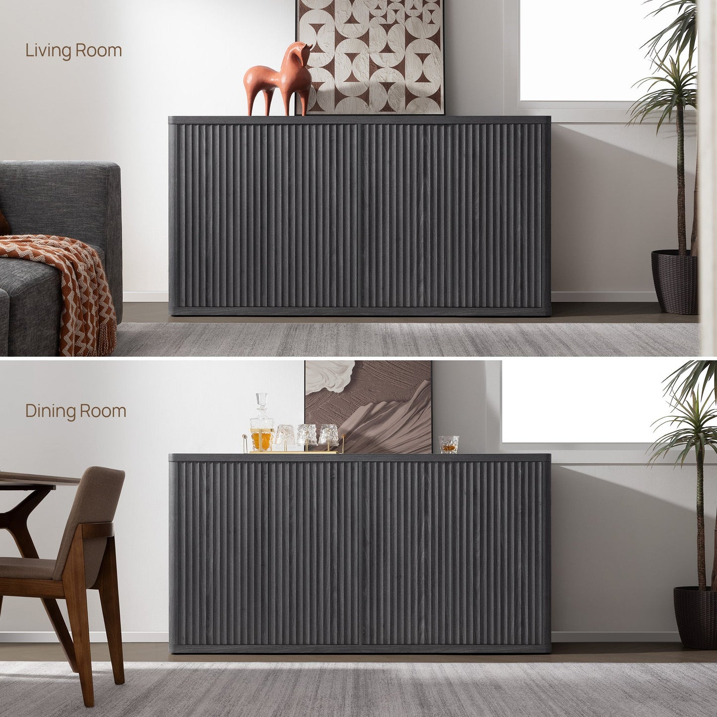 Cas 4-Door TV Stand