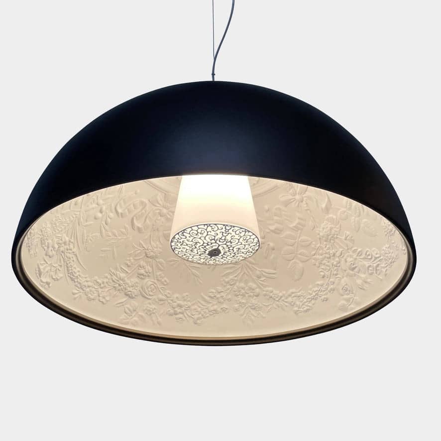 Suspension Flos Skygarden : brun rouille mat