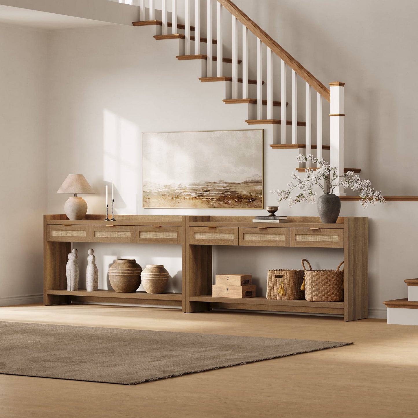 Savanna Entryway Table with Storage