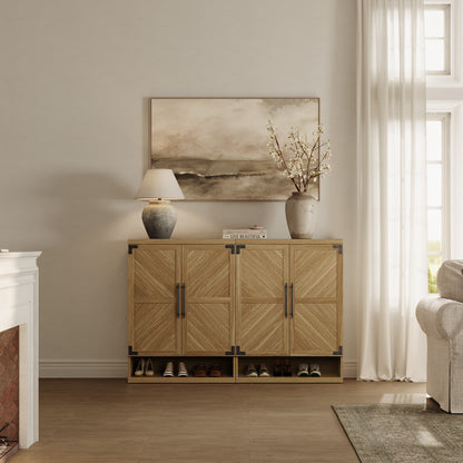 Willow Shoe Cabinet with 2 Doors for Entryway