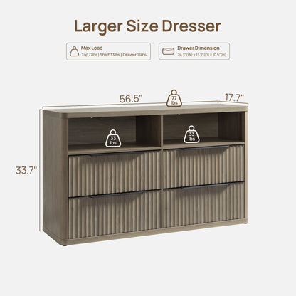 Cas Dresser, 4 Drawers