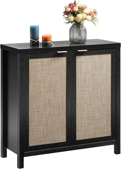 Savanna Black Buffet Cabinet