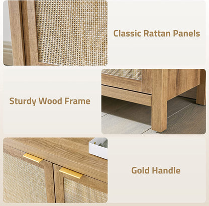 Savanna TV Console with Doors