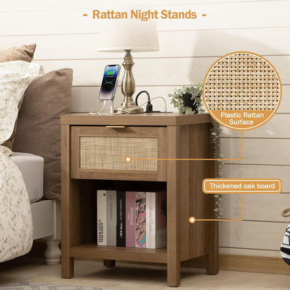 Savanna Cabinet Bedroom Set with Charging Station