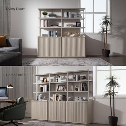 Cas Book Shelf with Storage
