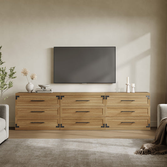 Willow 9 Drawers Dresser for Bedroom