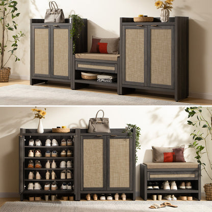 Savanna Console Tables with Shelves