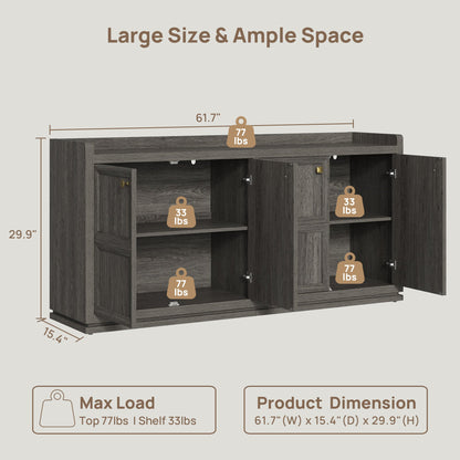 Helio Sideboard with 4 Doors