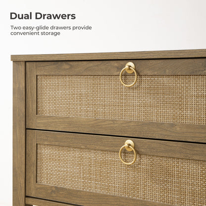 Terra Large Nightstand, 25.6Inch Height