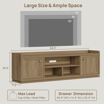 Helio TV Cabinet  for 75Inch TV
