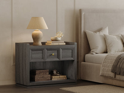 Helio 6-Drawer Dresser and Nightstands Set For Bedroom