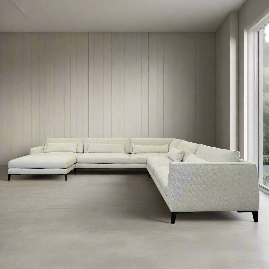 Canapé sectionnel trois pièces Poliform Bellport