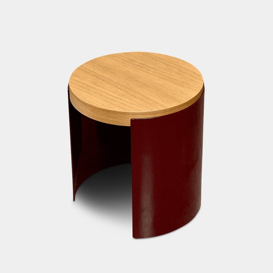 Table d'appoint Cassina Bowy en chêne