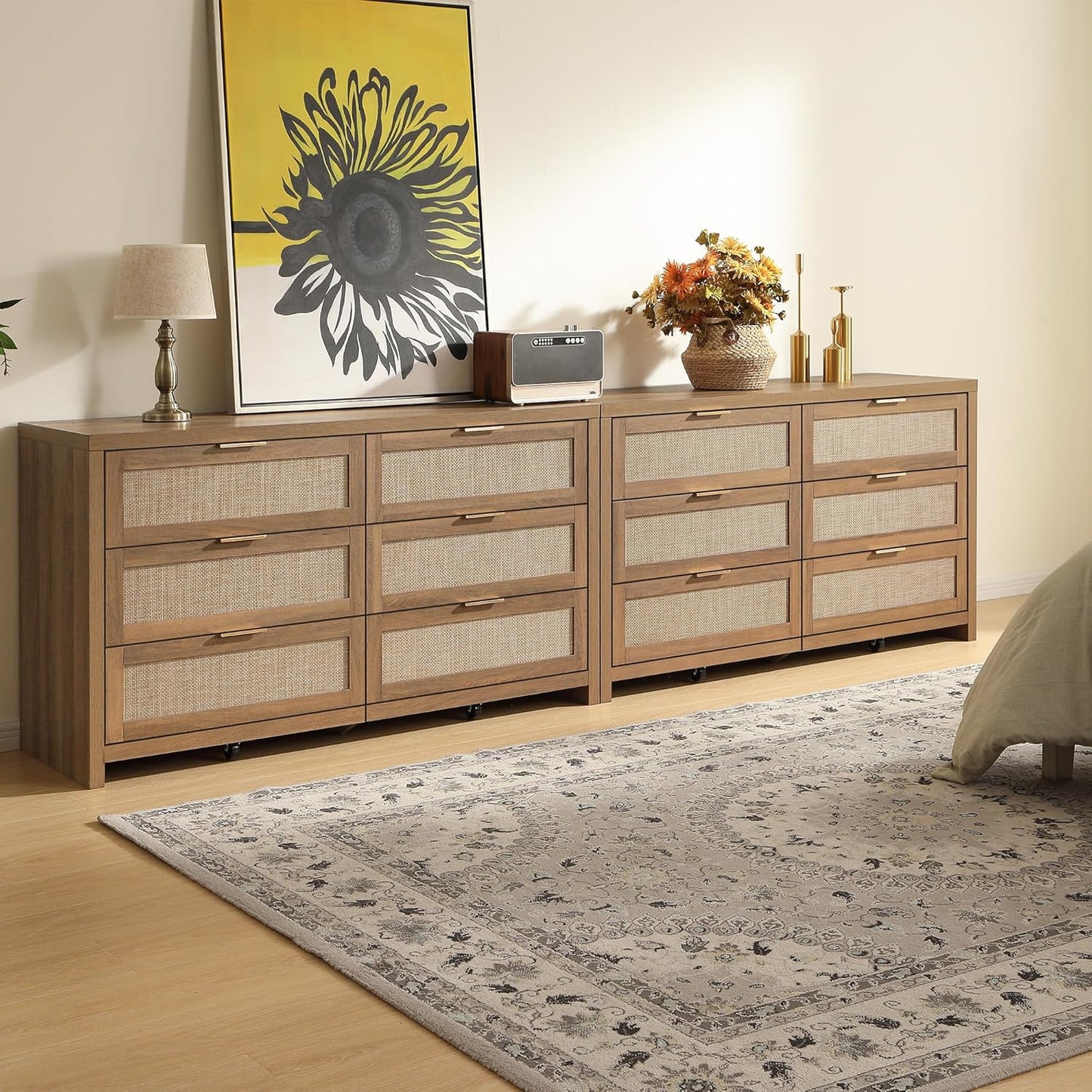 Savanna 6 Drawer Dresser, 56.85 Inch Wide