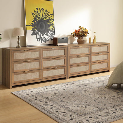 Savanna 6 Drawer Dresser, 56.85 Inch Wide