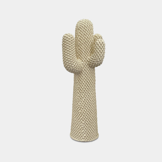 Gufram Un autre portemanteau / sculpture en cactus blanc