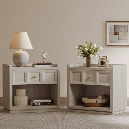 Helio 6 Drawer Dresser and Nightstands Set