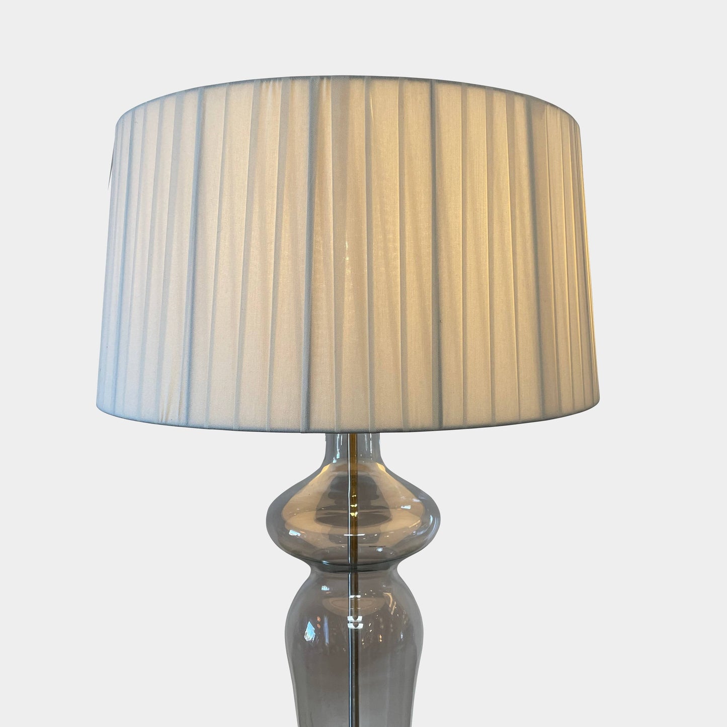 Lampadaire en verre Holly