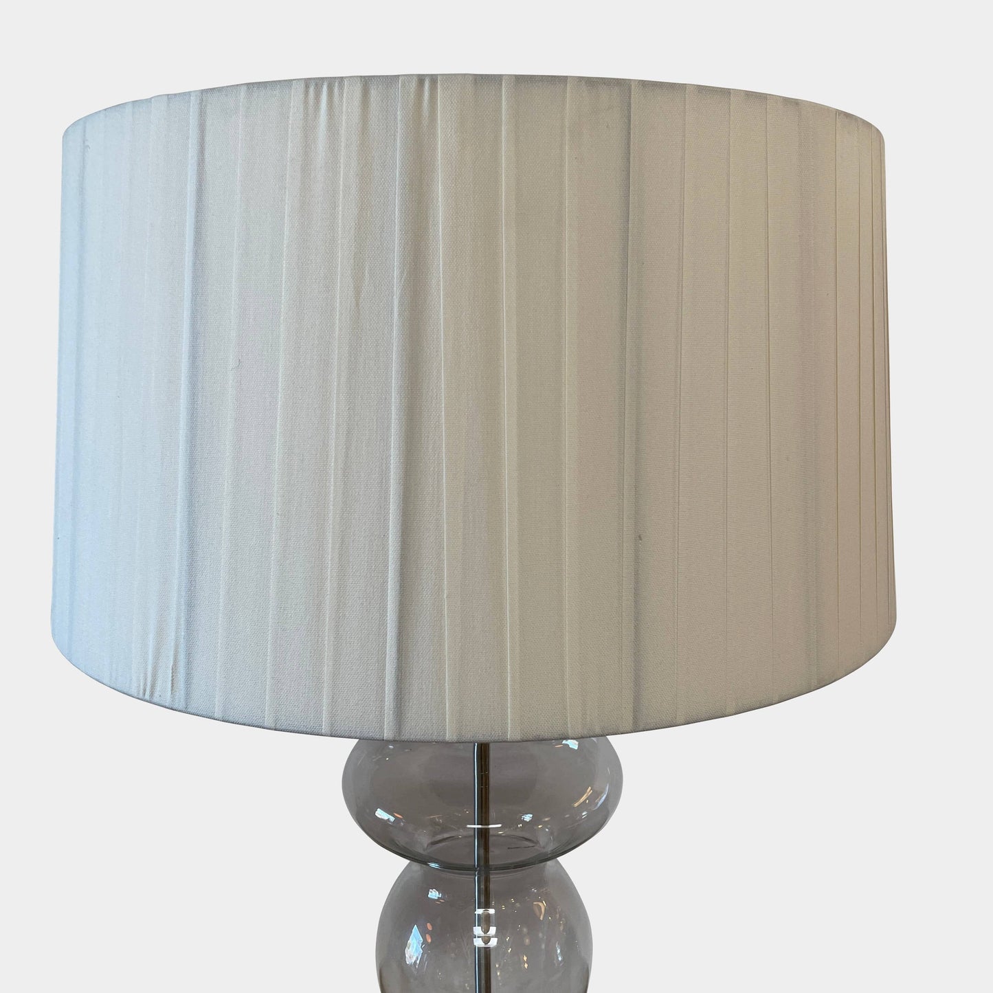 Lampadaire en verre Holly