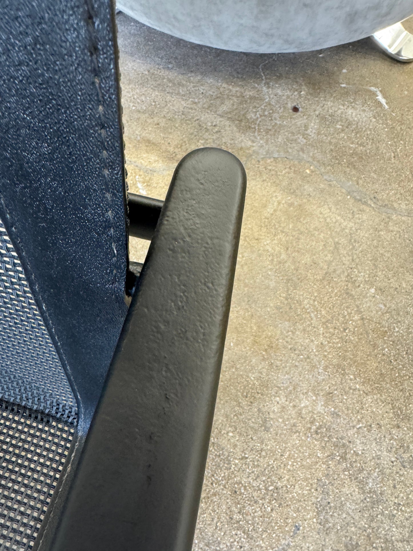Fauteuil Knoll 1966 avec accoudoirs, noir