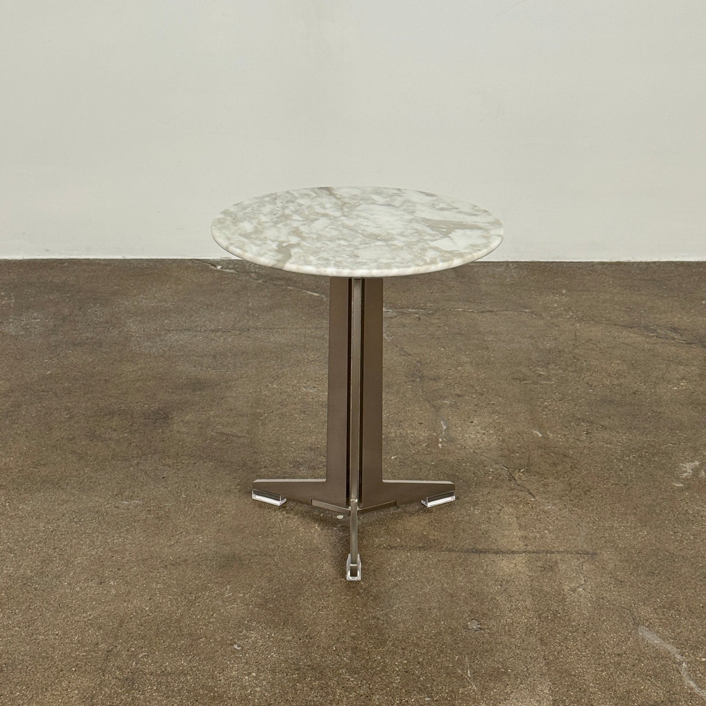 Table d'appoint Flexform Calacatta Oro Fly