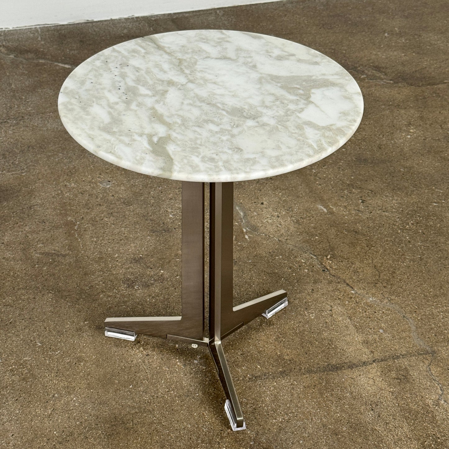 Table d'appoint Flexform Calacatta Oro Fly