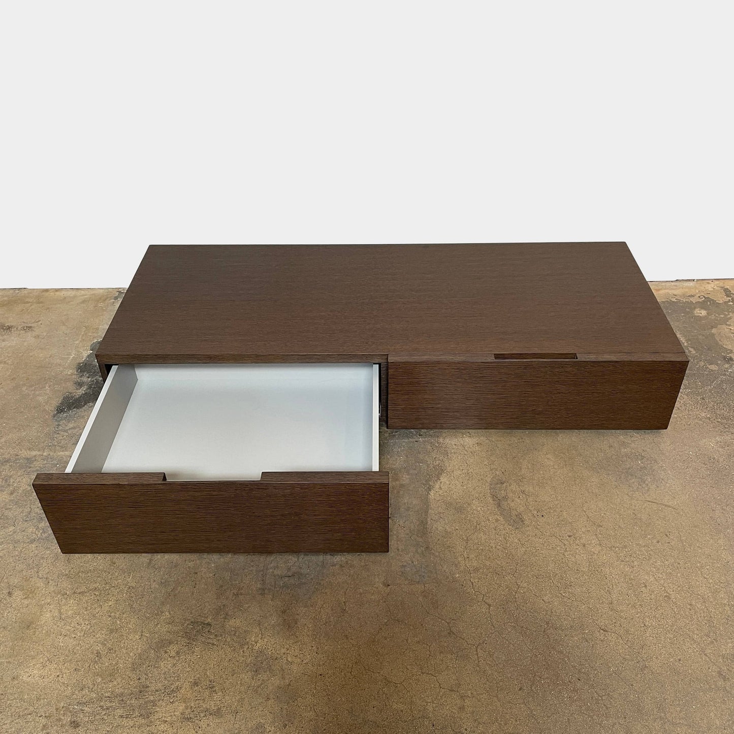 Console basse Domus avec tiroirs