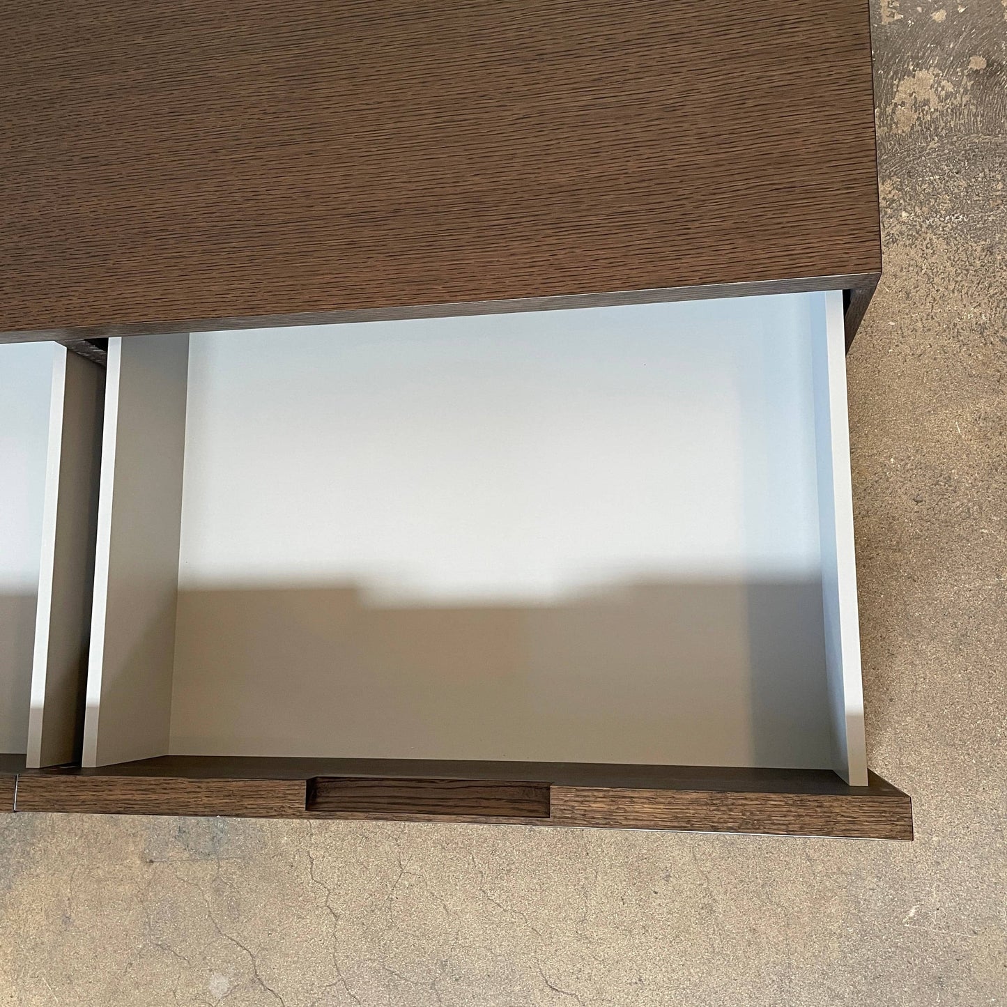 Console basse Domus avec tiroirs
