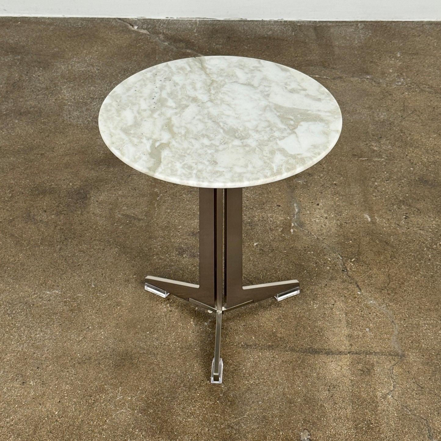 Table d'appoint Flexform Calacatta Oro Fly