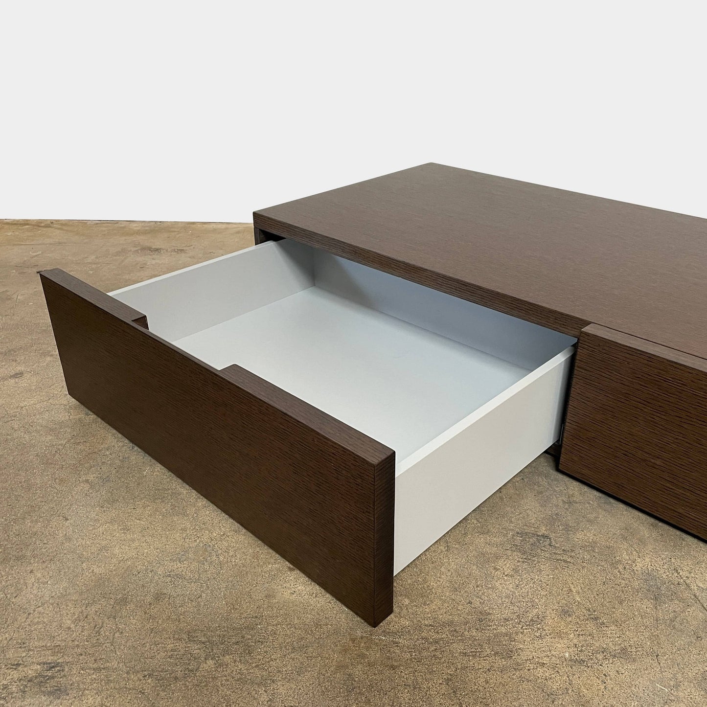 Console basse Domus avec tiroirs