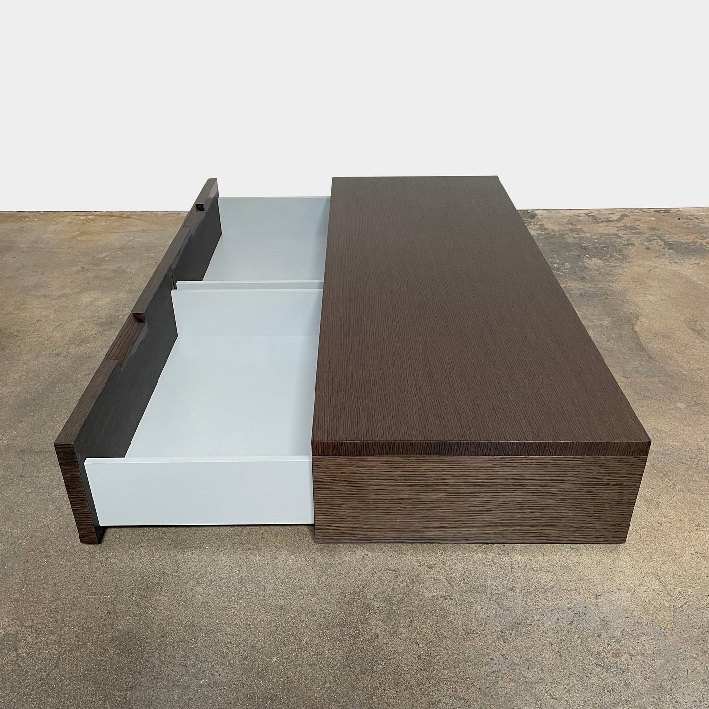 Console basse Domus avec tiroirs