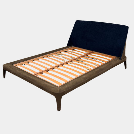 Lit queen-size Poliform Kelly, daim