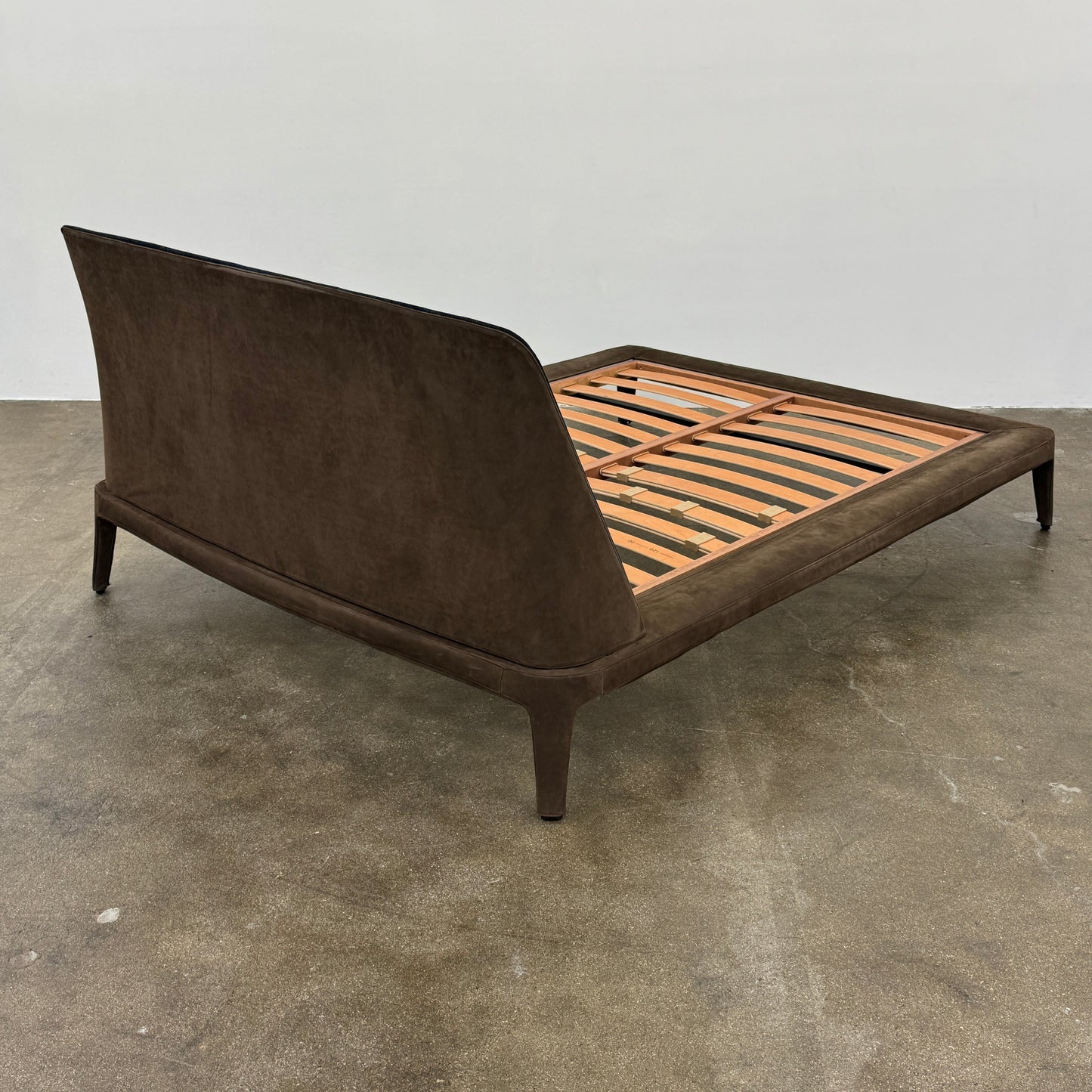 Lit queen-size Poliform Kelly, daim