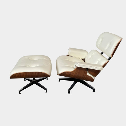 Fauteuil et ottoman Eames Lounge