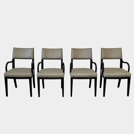 Ensemble de 4 chaises de salle à manger Maxalto Apta