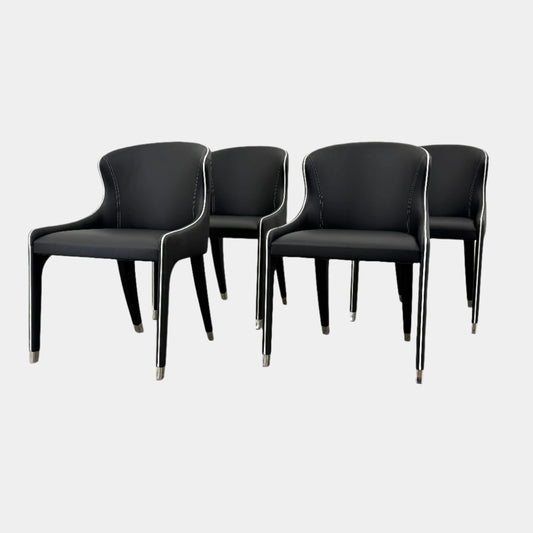 Chaises de salle à manger Roche Bobois Steeple (lot de 4)