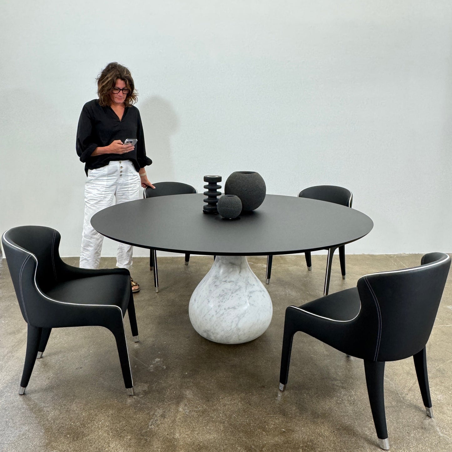 Table ronde Aqua Roche Bobois