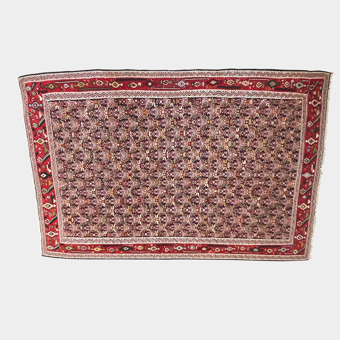 Tapis Kilim en laine antique