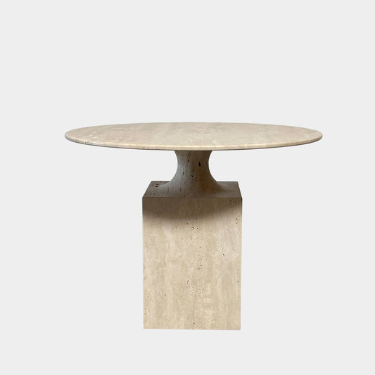 Table en travertin Ouk Sylver de la collection Delcourt