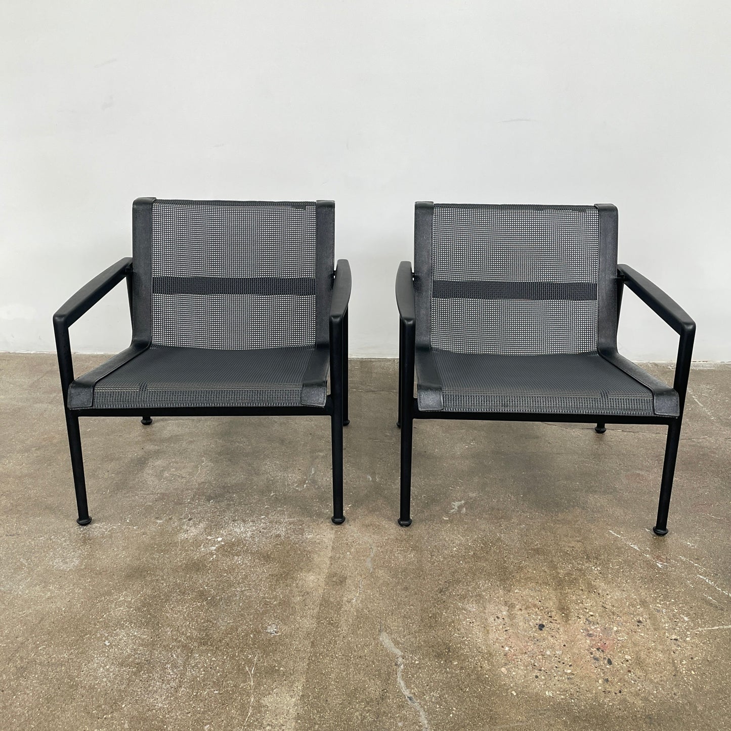 Fauteuil Knoll 1966 avec accoudoirs, noir