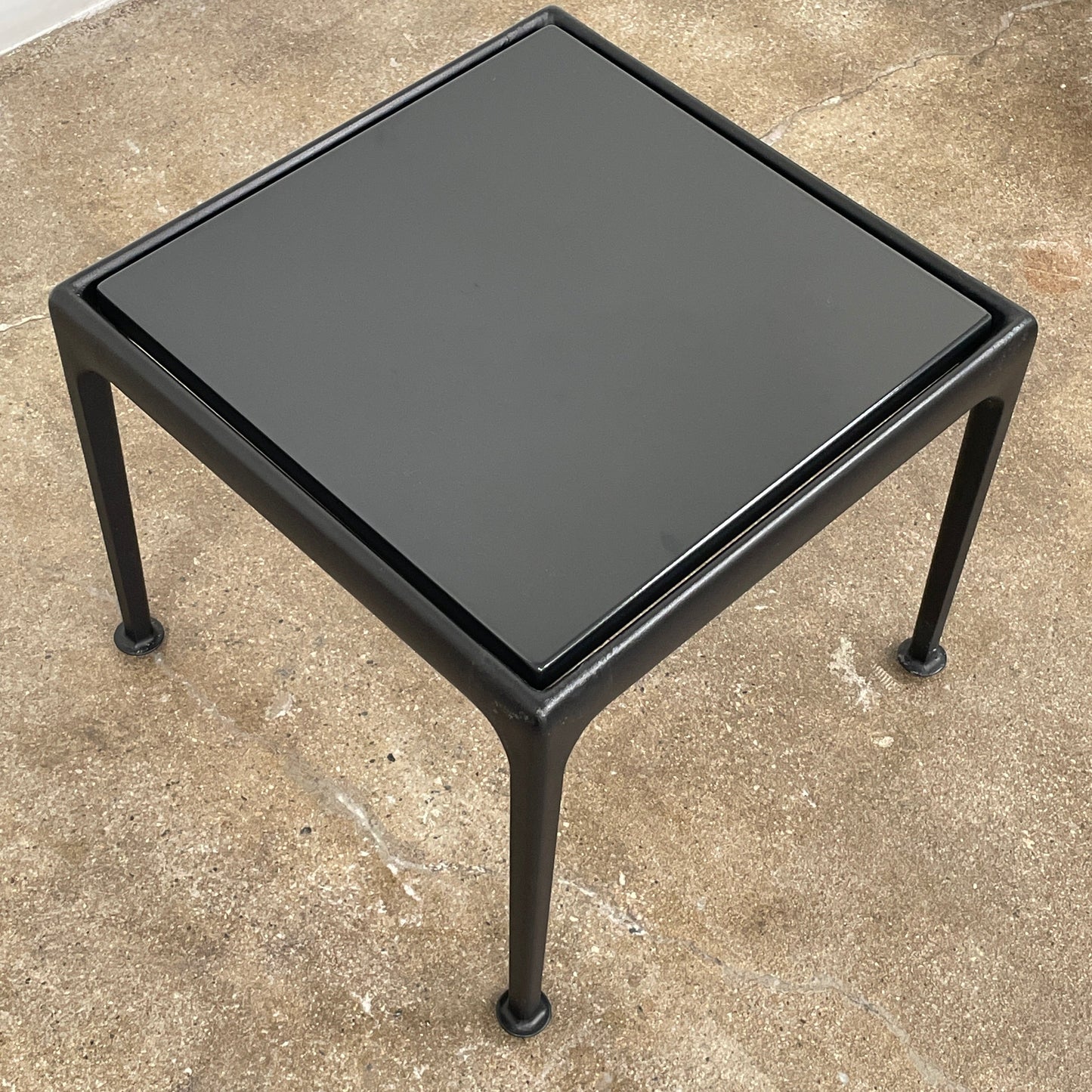 Table d'appoint d'extérieur Knoll 1966, Onyx