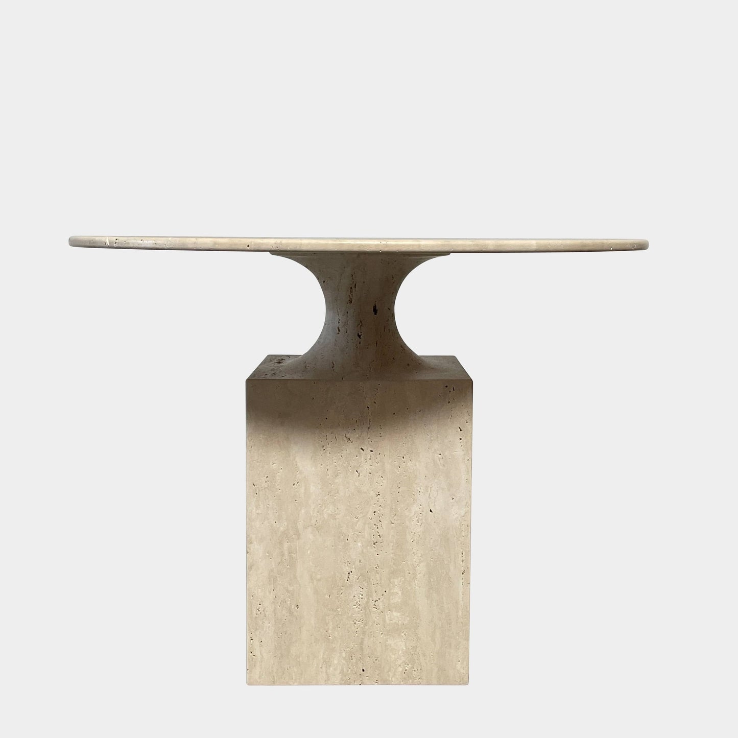 Table en travertin Ouk Sylver de la collection Delcourt