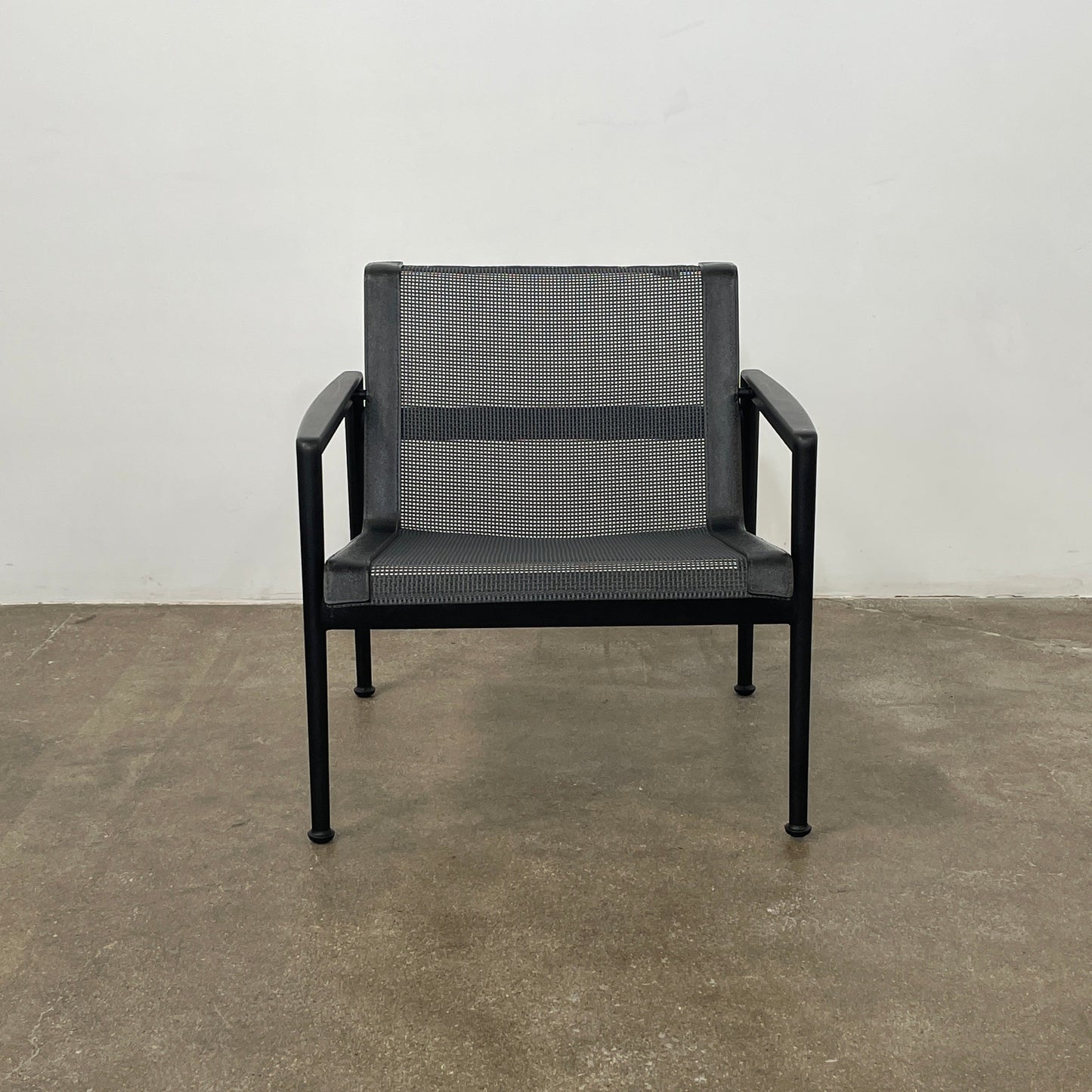 Fauteuil Knoll 1966 avec accoudoirs, noir