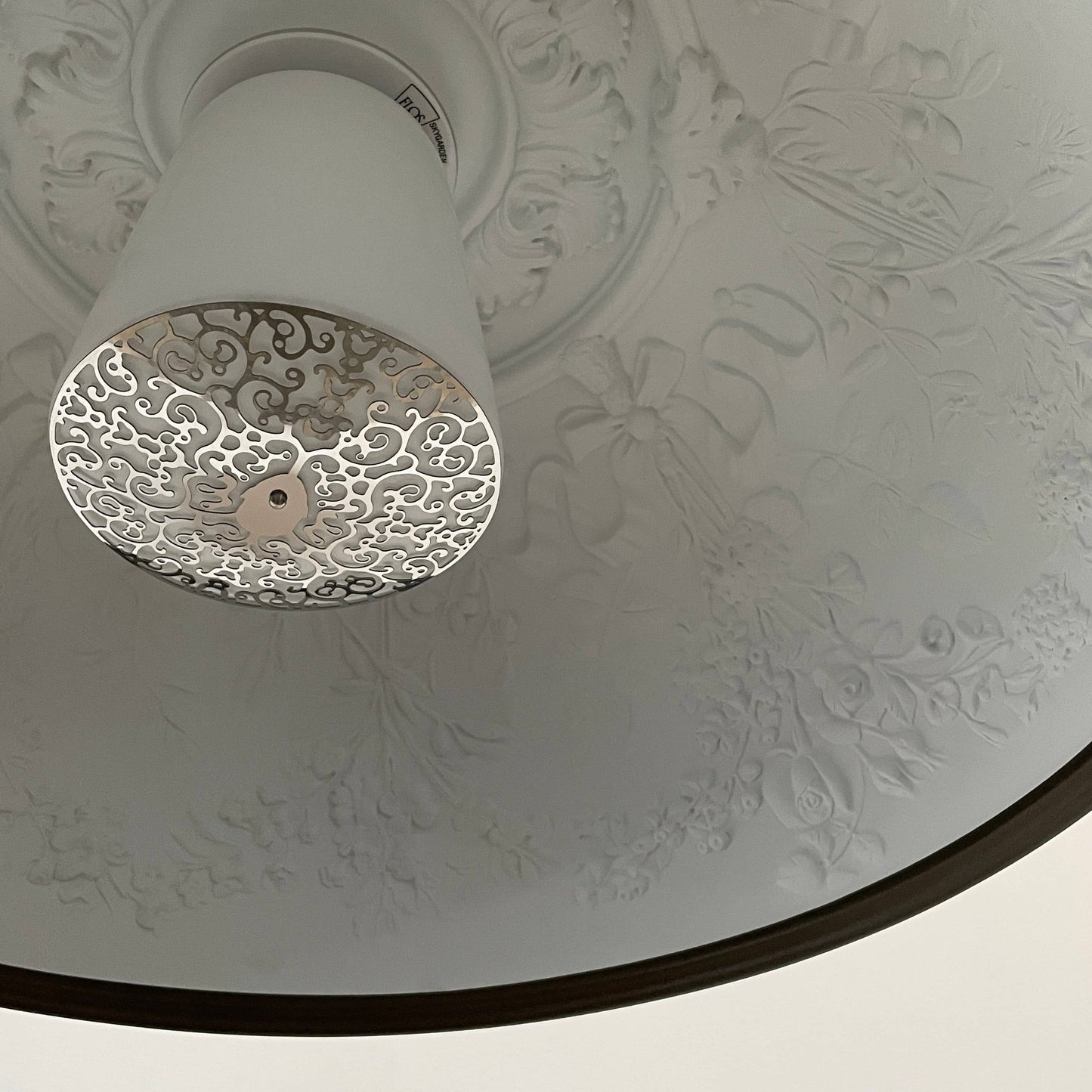Suspension Flos Skygarden : brun rouille mat