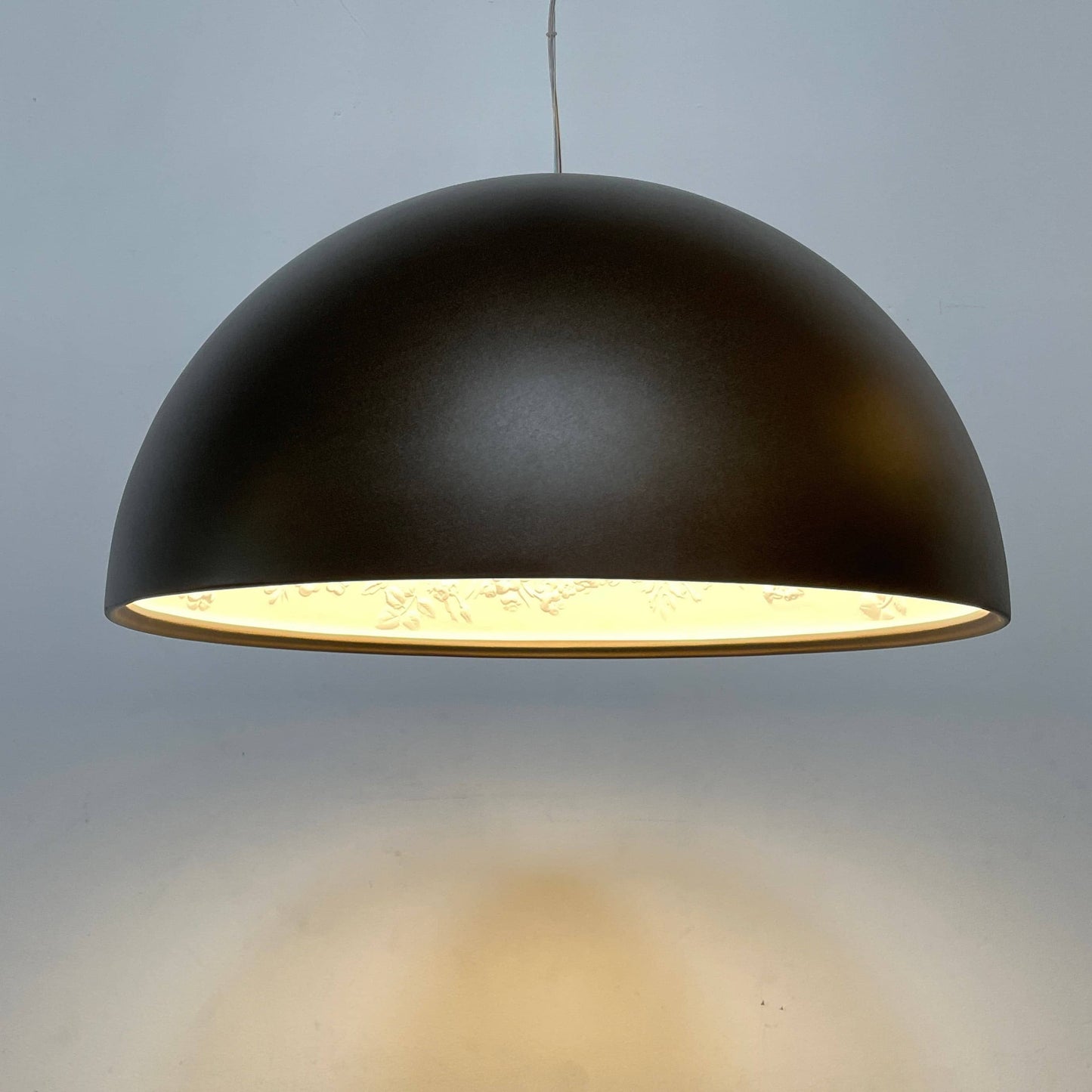 Suspension Flos Skygarden : brun rouille mat