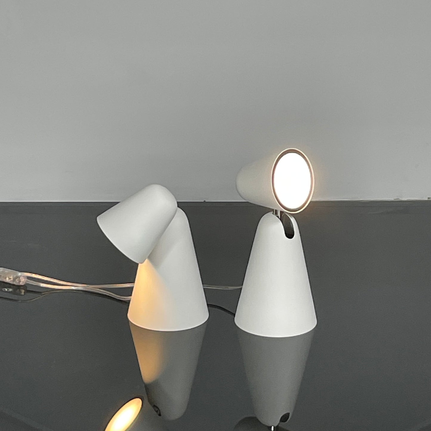 Formagenda Peppone Lampes de Table Blanc