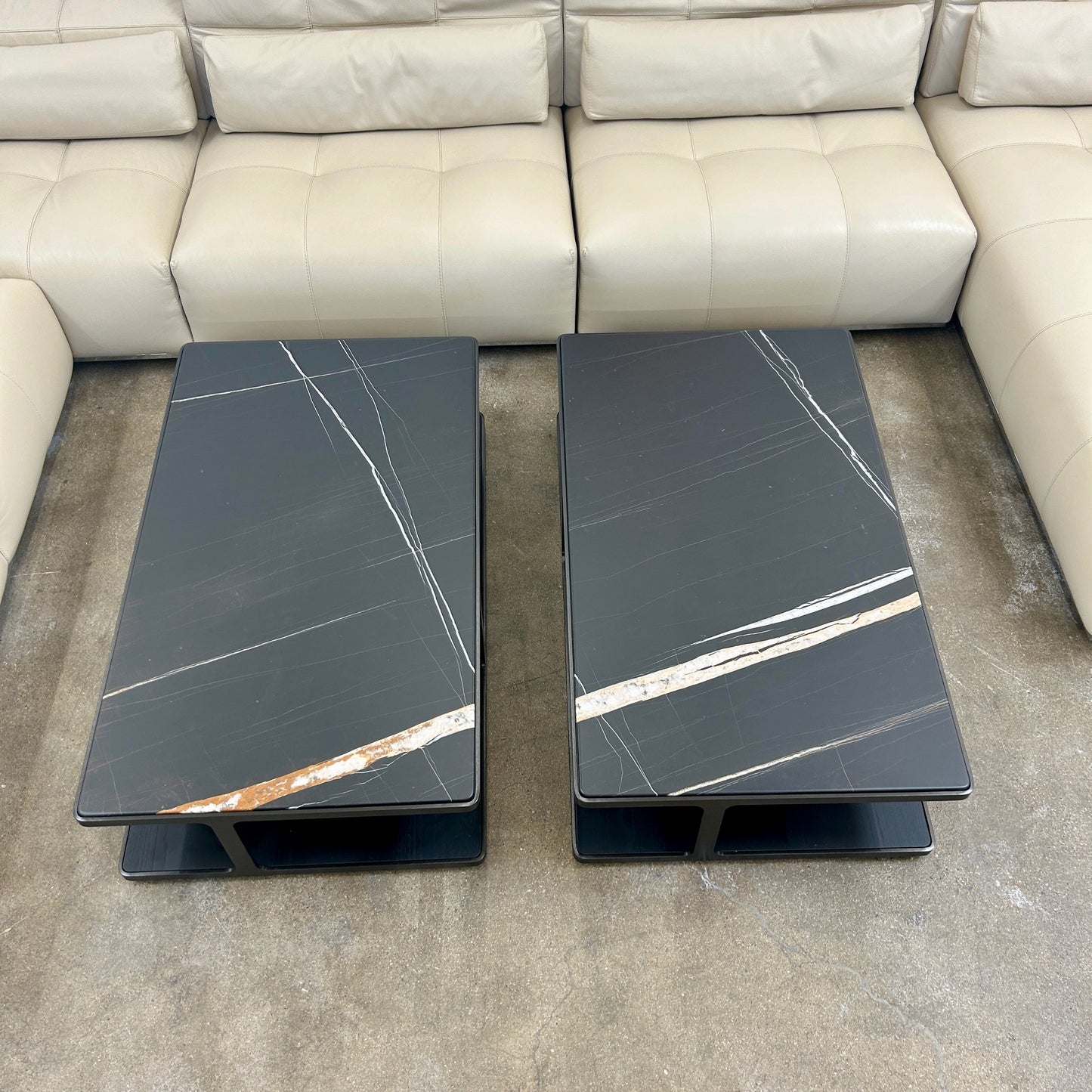 Table basse en marbre Poliform Creek