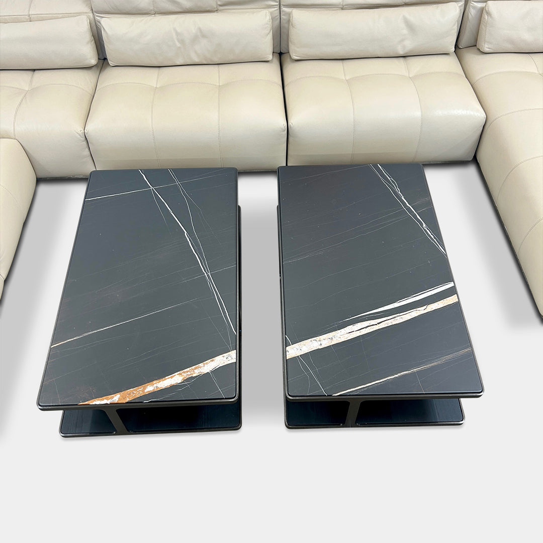 Table basse en marbre Poliform Creek